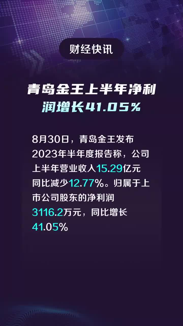 青島金王重大利好消息引領(lǐng)企業(yè)騰飛，青島金王利好消息助力企業(yè)騰飛發(fā)展