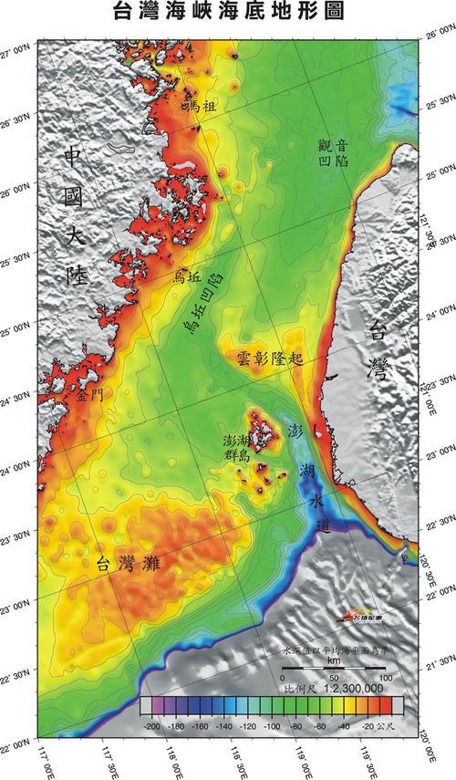 臺灣海峽及其地理位置，位于中國兩大省份之間的戰(zhàn)略要地，臺灣海峽，中國兩大省份間的戰(zhàn)略要地